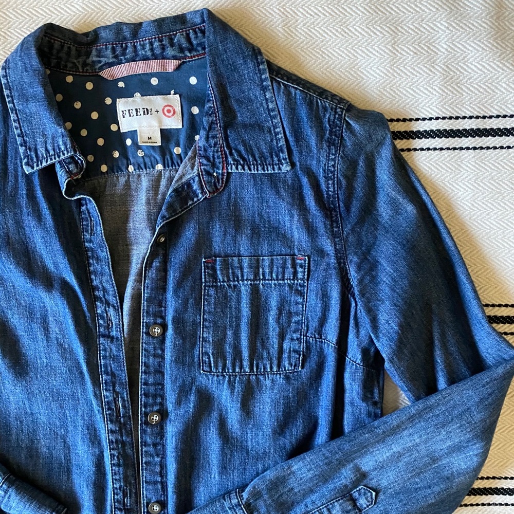 Chambray button down - Picture 3 of 3